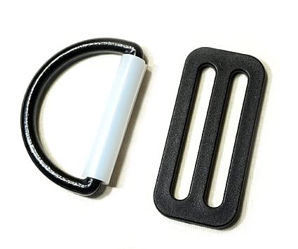 翡翠　環　60mm　セット Amazon.co.jp: 60mm幅 D環・D環止めオールブラック 2点セット【安全